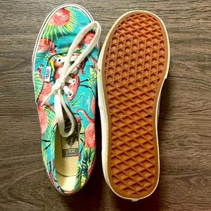 Flamingo Vans size 6.5 womens